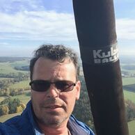 Pavel Fogl (Nová Bystřice, 50) na Súkromnom lete balónom