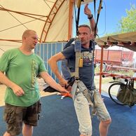 Miroslav Vajda (Děčín, 42) na Voľnom páde