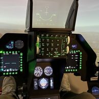 účastník zážitku (Ostrava, 13) na Simulátore stíhačky F-16 Fighting Falcon